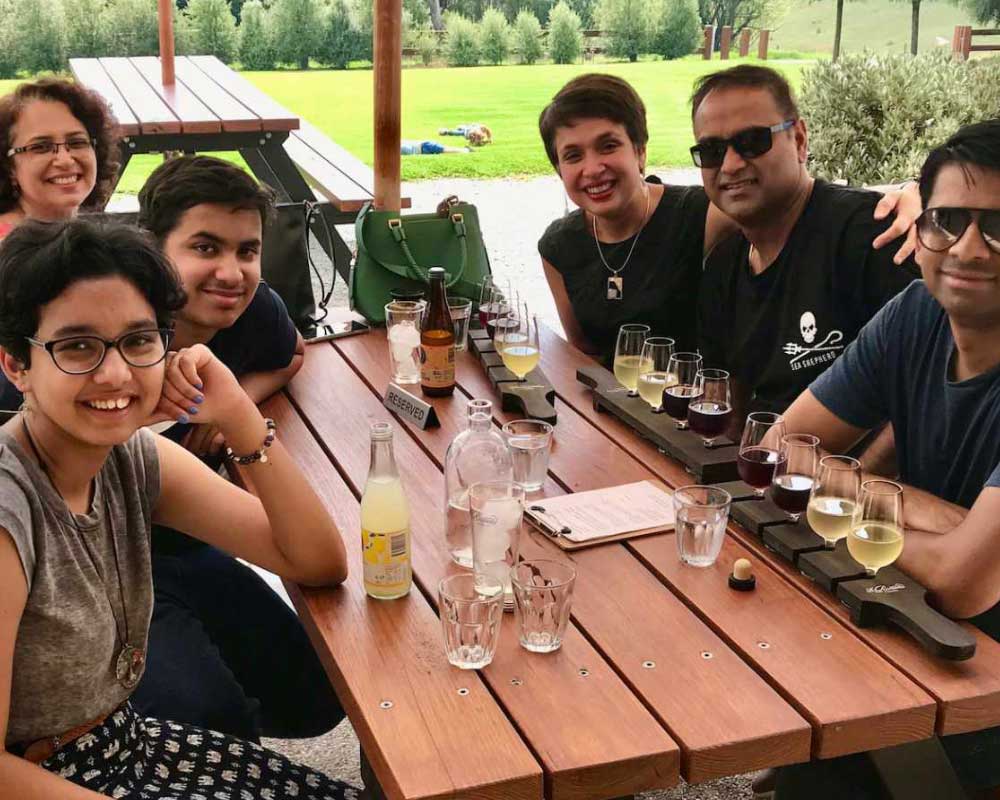 Family wine tour in the Yarra Valley, Victoria